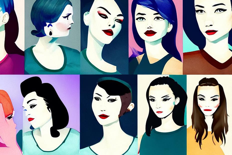A comprehensive guide to the different face shapes and the best hairstyles, makeup, and eyebrow shapes for each one