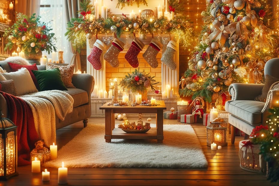A festive home for the season!