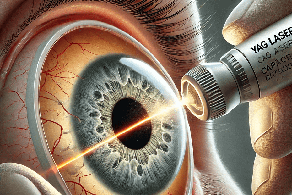 Post cataract known as posterior capsule opacification