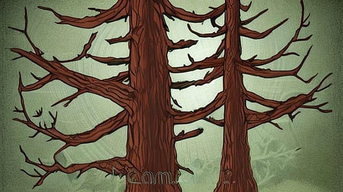 Sacred trees in North America and their symbolic significance. Cedar, Maple, Oak, Pine, Sequoia
