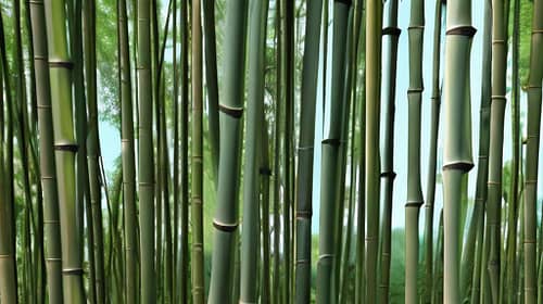 Bamboo menu and recepies for appetizer, main course, side dish, dessert, beverage. Where to find shoots and leaves and how to slice them.