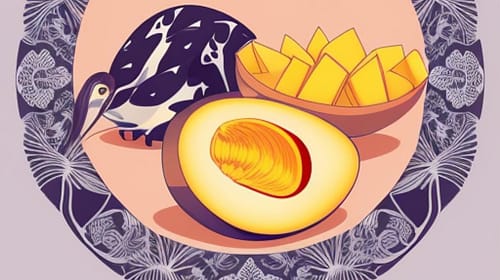 A menu inspired by mango! A culinary delight with mango fruits.