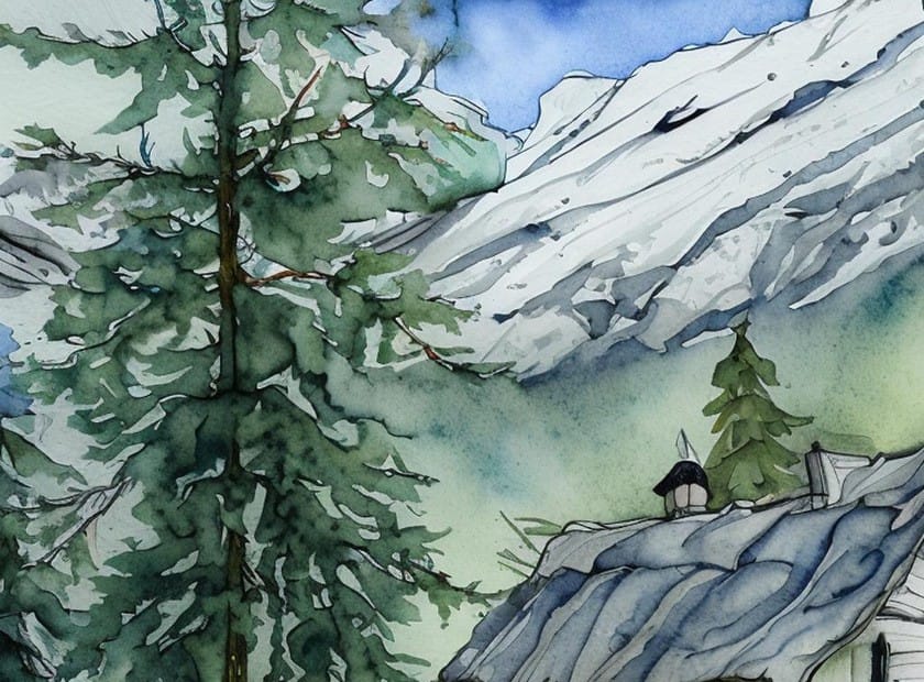 Schruns and trees need each other. A village in the Austrian Alps. Source of Oxygen, regulators of climate, survival and preservation of trees.