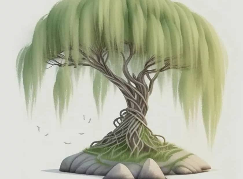 A myth about the willow tree. The figure of Brigid and smithcraft in Celtic culture