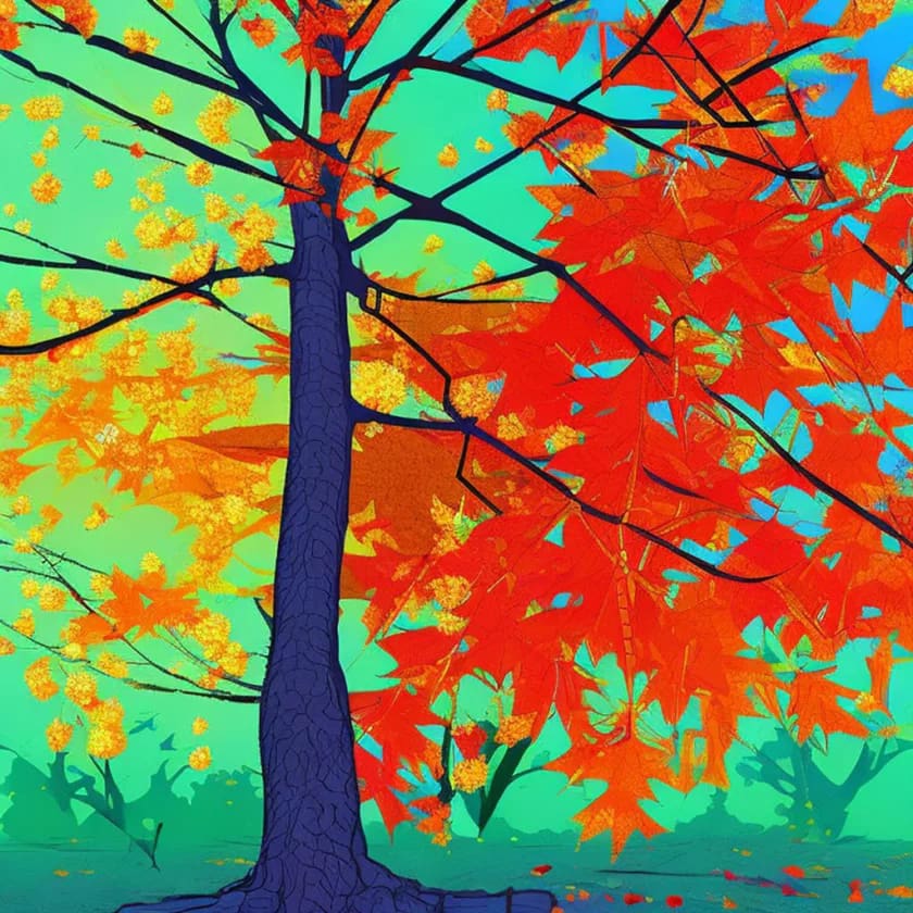 The Generosity of the Maple Tree, story, botanical description, leaves, flowers, fruit, bark, syrup, Bourbon Sour, ecological importance
