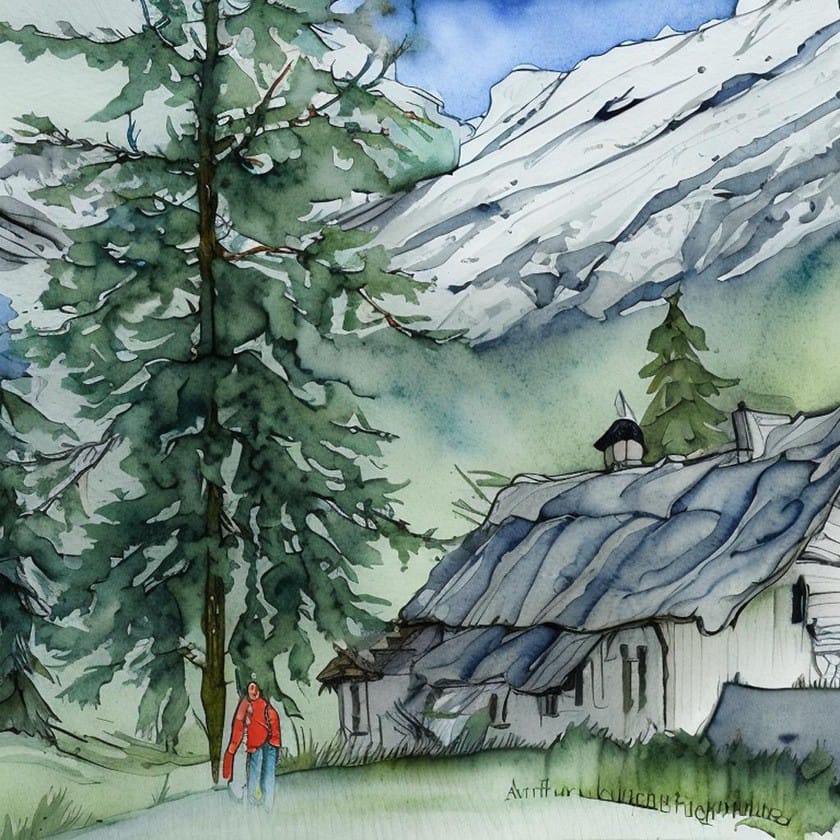 Schruns and trees need each other. A village in the Austrian Alps. Source of Oxygen, regulators of climate, survival and preservation of trees.
