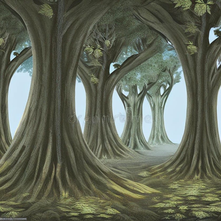 Sacred trees in Europe from Greece, England, Ireland, Azerbaijan
