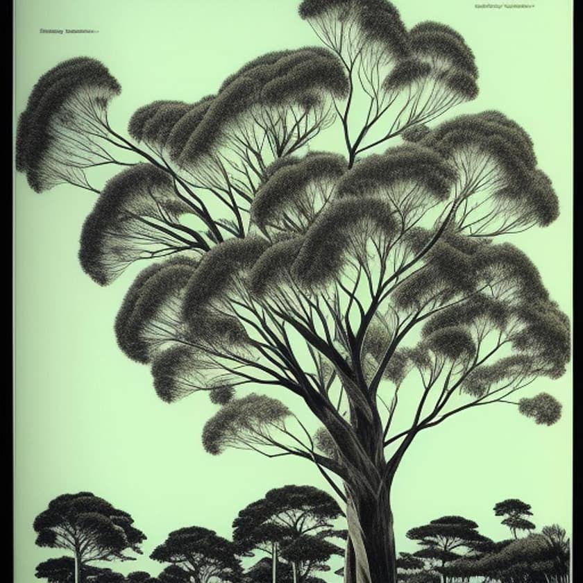 The most characteric trees in Australia are the eucalyptus, bottlebrush, banksia, wattle and casuarina.