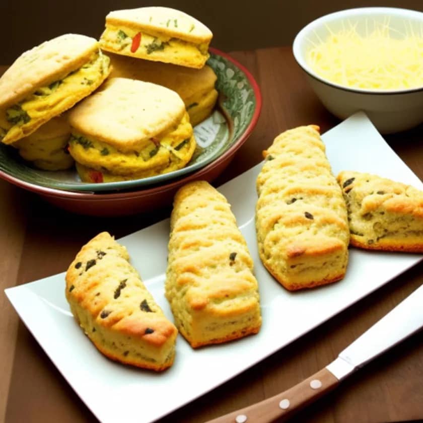 Recipes for the two breads from "Fennel's Feast: A Digestive Symphony." Fennel Seed Breadsticks, Fennel and Cheddar Scones