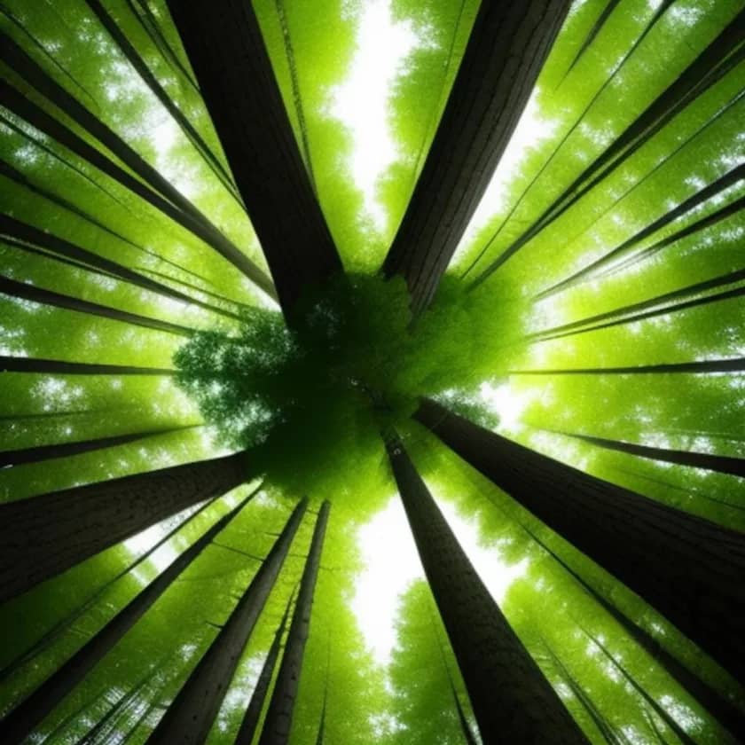What does a wood-wide web look like