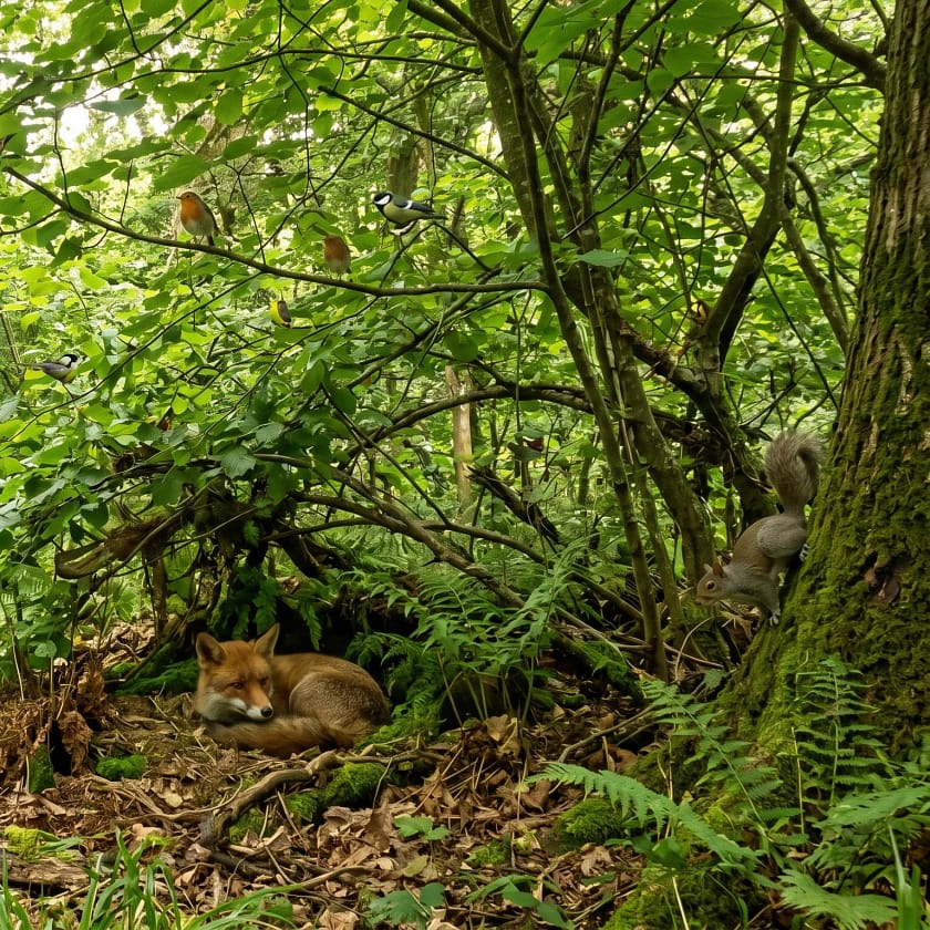 Create Shelter For Animals With Trees Create Shelter For Animals With Trees
