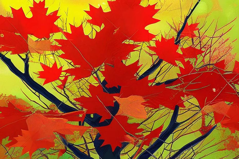 The Generosity of the Maple Tree, story, botanical description, leaves, flowers, fruit, bark, syrup, Bourbon Sour, ecological importance
