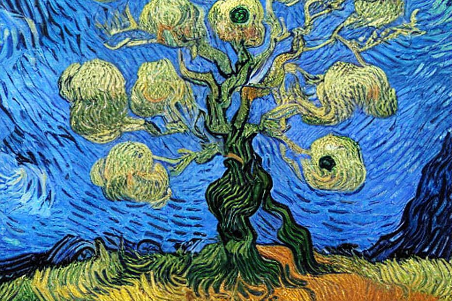 The World Tree. Symbol of unity, physical and spiritual realms, bridge between heaven and earth