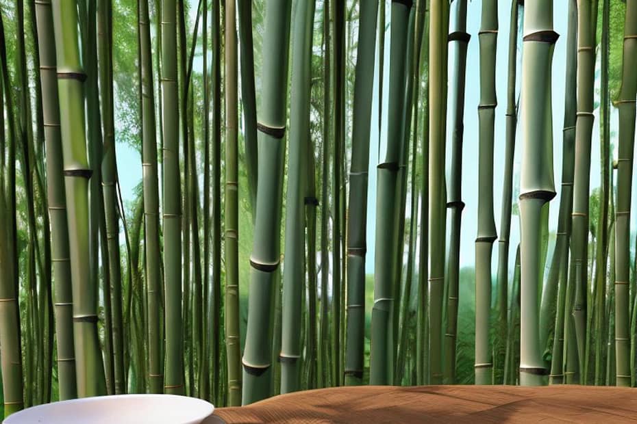 Bamboo menu and recepies for appetizer, main course, side dish, dessert, beverage. Where to find shoots and leaves and how to slice them.