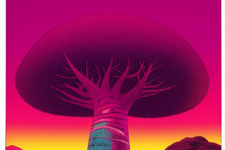 The most characteric trees in Africa are the Baobab, Acacia, Mango, oil Palm and Eucalyptus