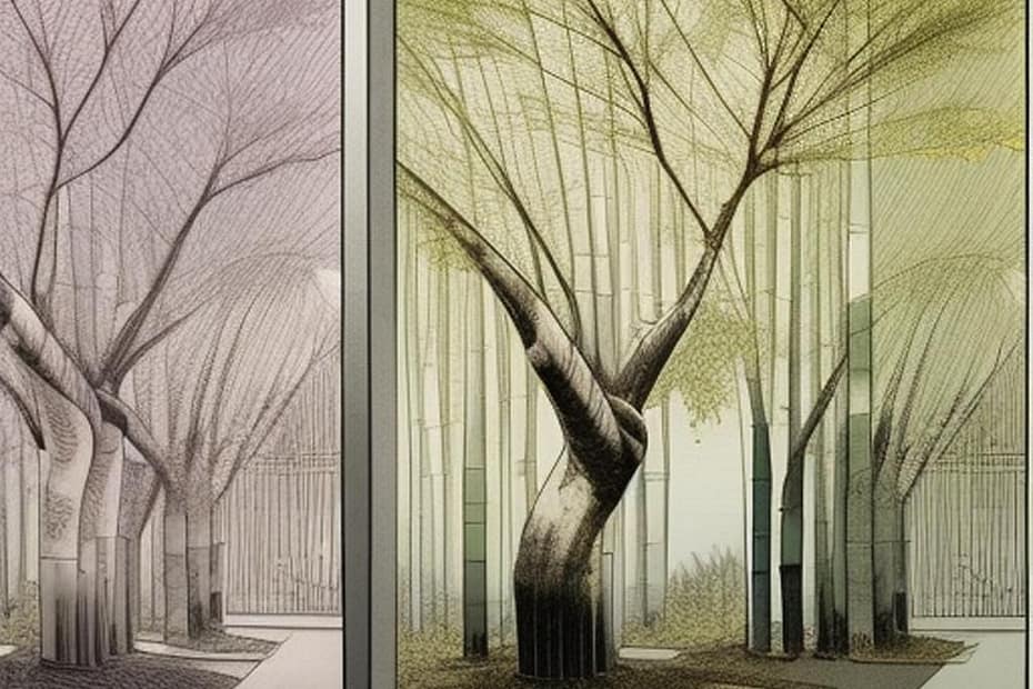 The most characteric trees in Asia are the banyan, ginkgo, cherry blossom, maple and bamboo.