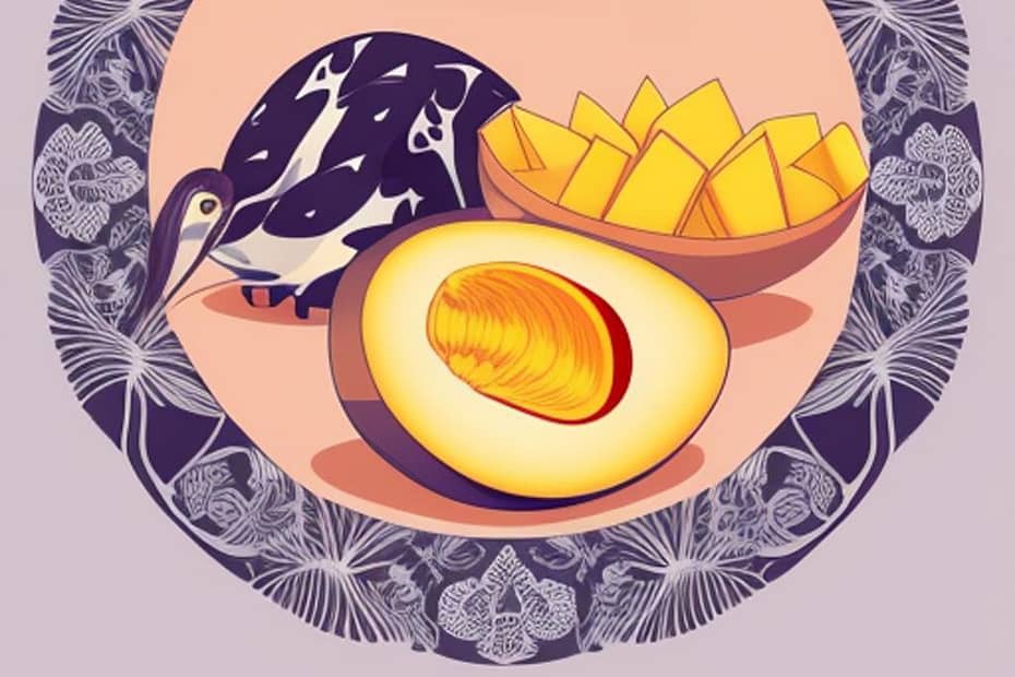 A menu inspired by mango! A culinary delight with mango fruits.