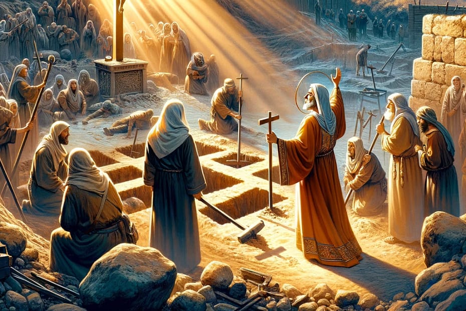 The wood of the cross of Jesus
