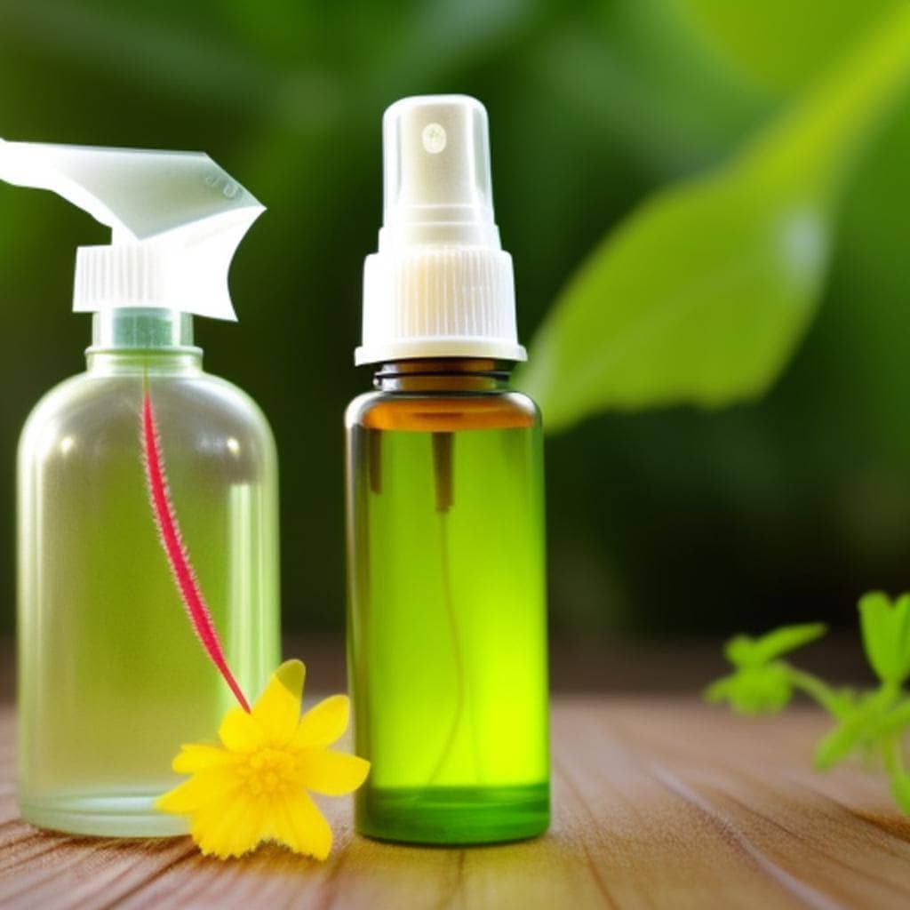 recept voor een natuurlijke insectenwerende spray met etherische oliën