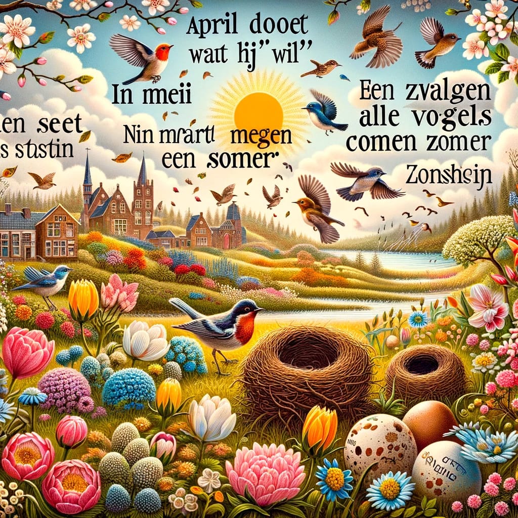 spreuken en gezegden voor de lente