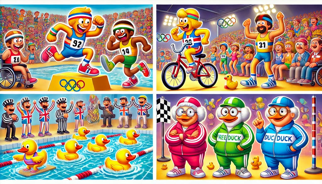 een grap over onze olympische spelen een grap over onze olympische spelen