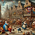 oorsprong van carnavalstoeten in nederland