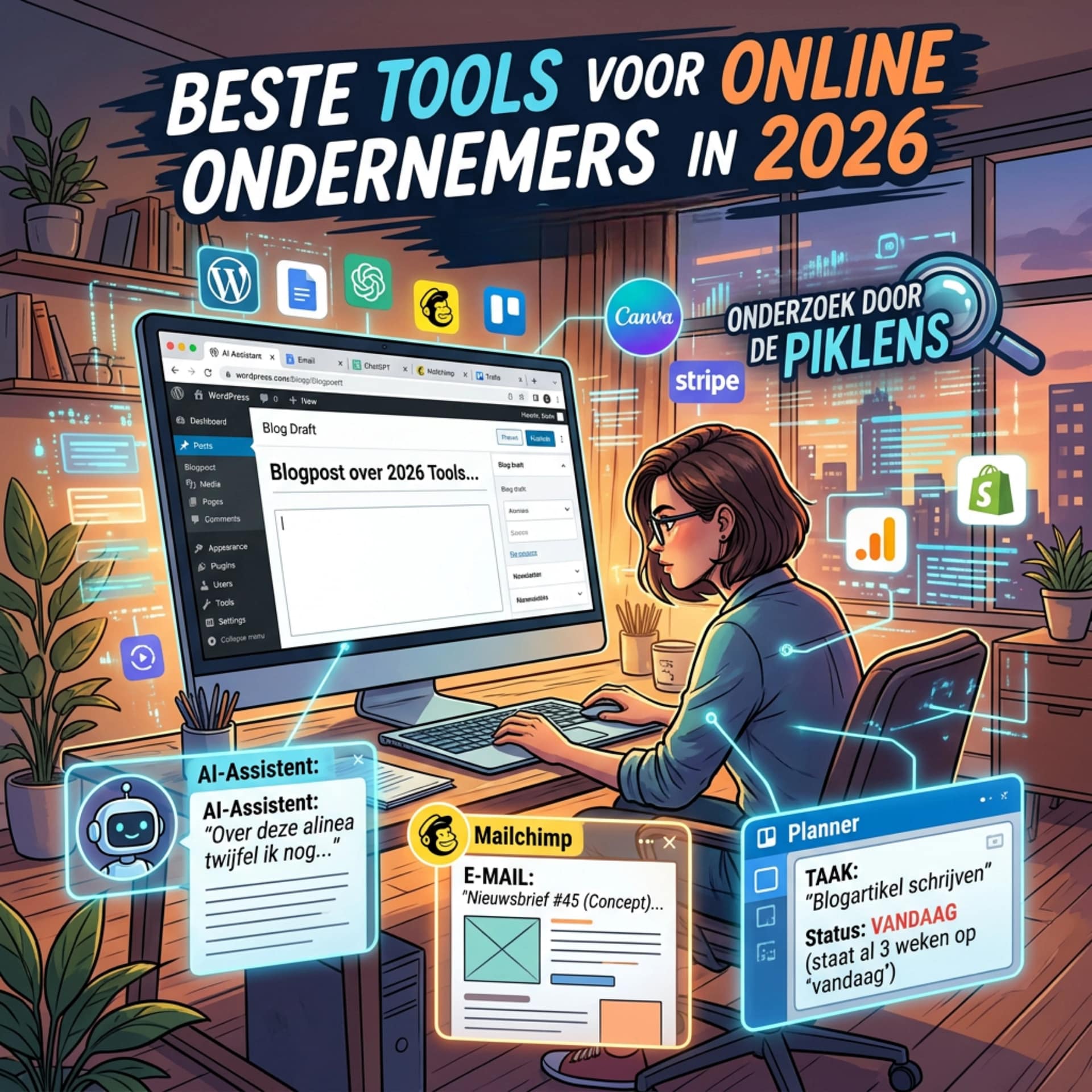 beste tools voor online ondernemers in 2026
