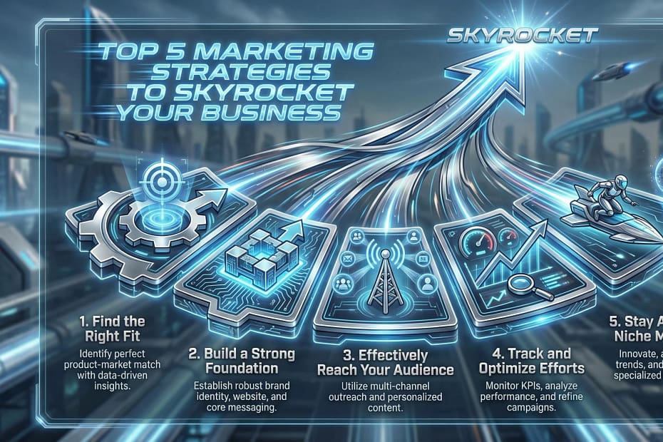 Top 5 niche marketing strategies to skyrocket your business