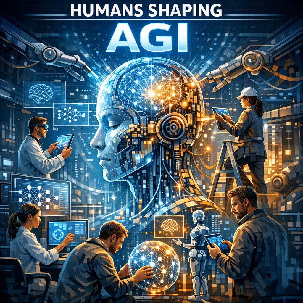 Humans shaping AGI