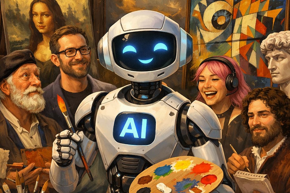 Artists And AI Collaborate In Harmony