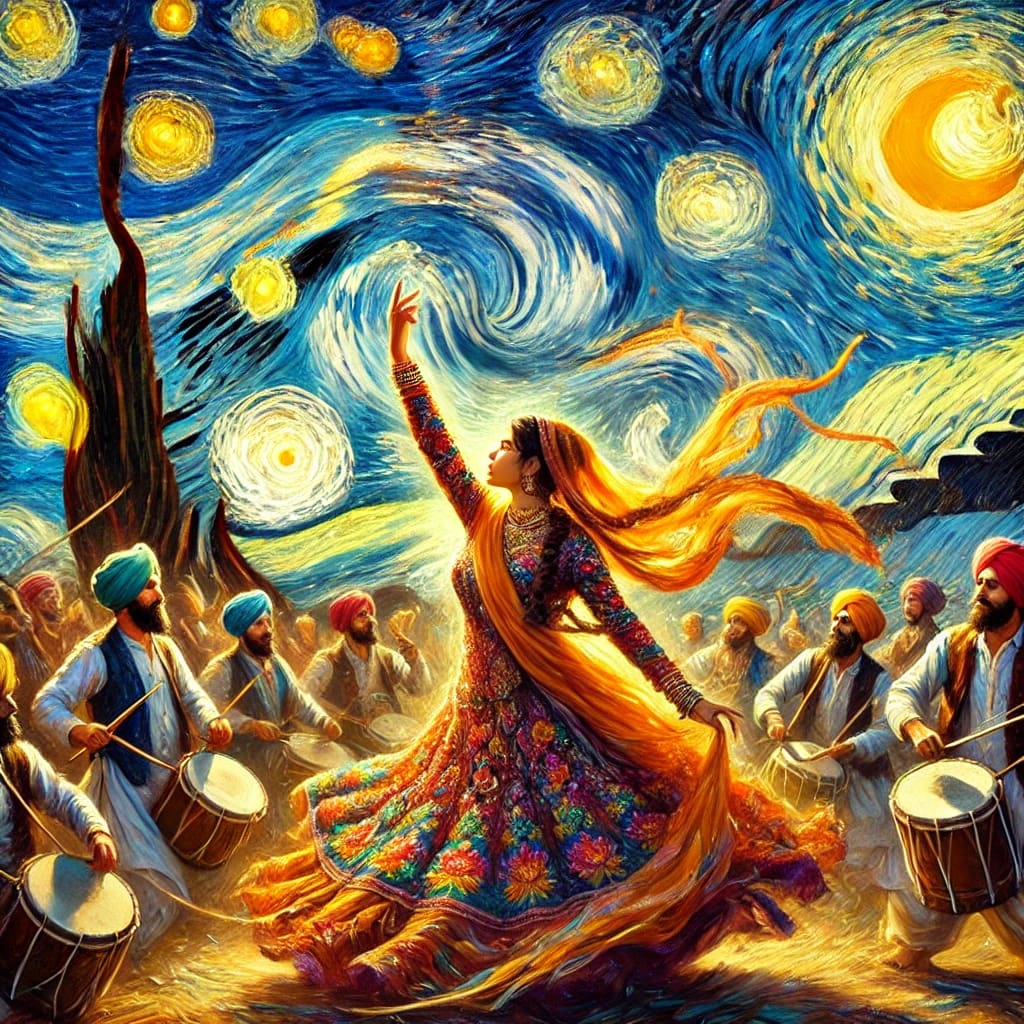 A Smashing illustration concept for Punjab Folk