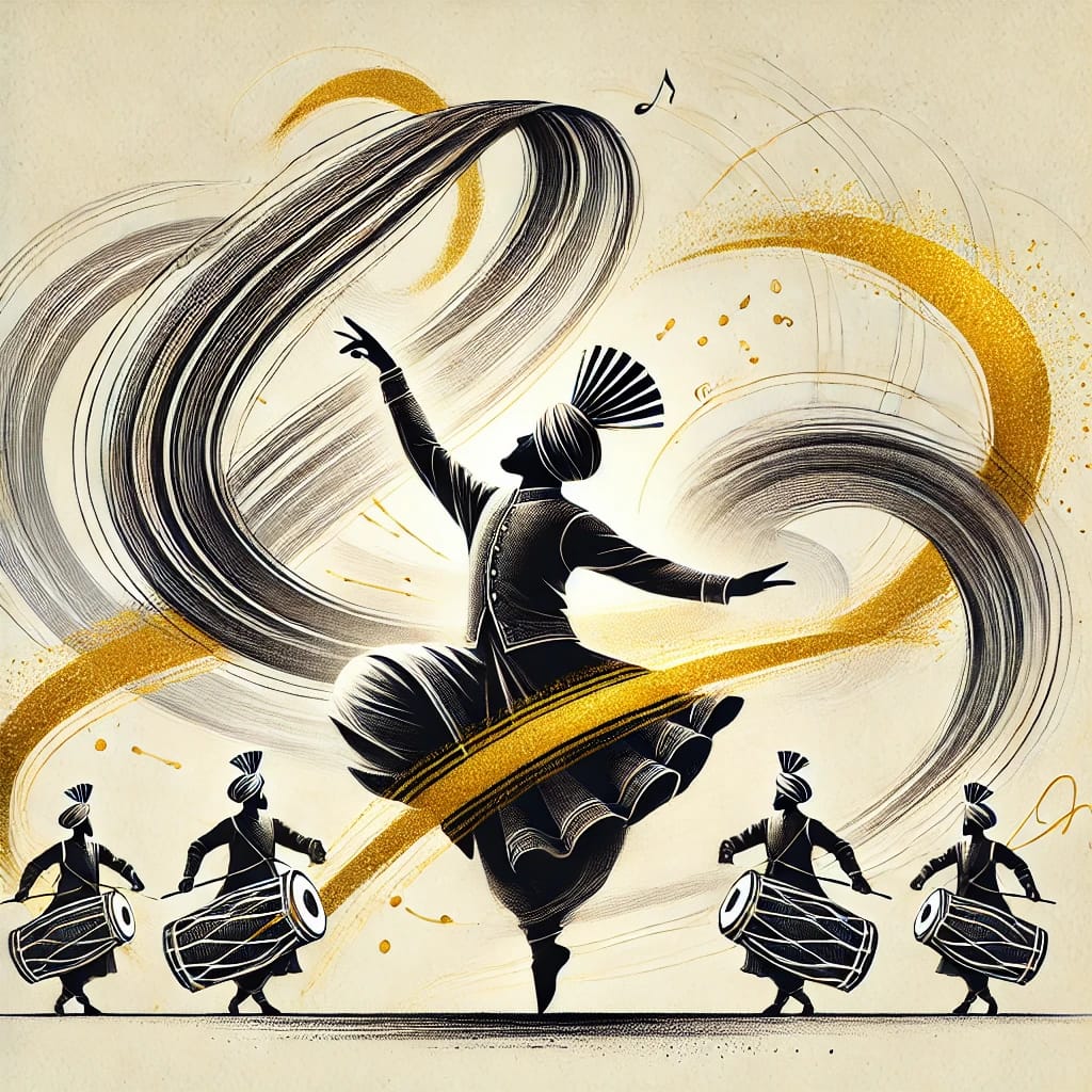 A Smashing illustration concept for Punjab Folk