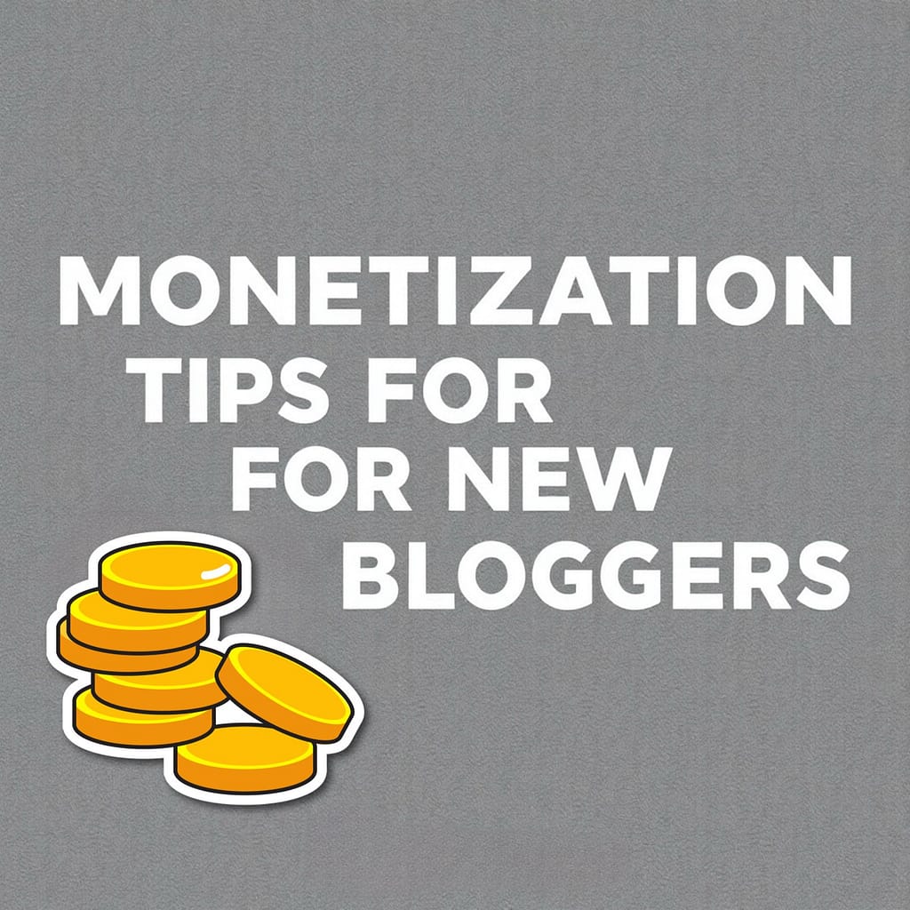 Monetization Tips For New Bloggers