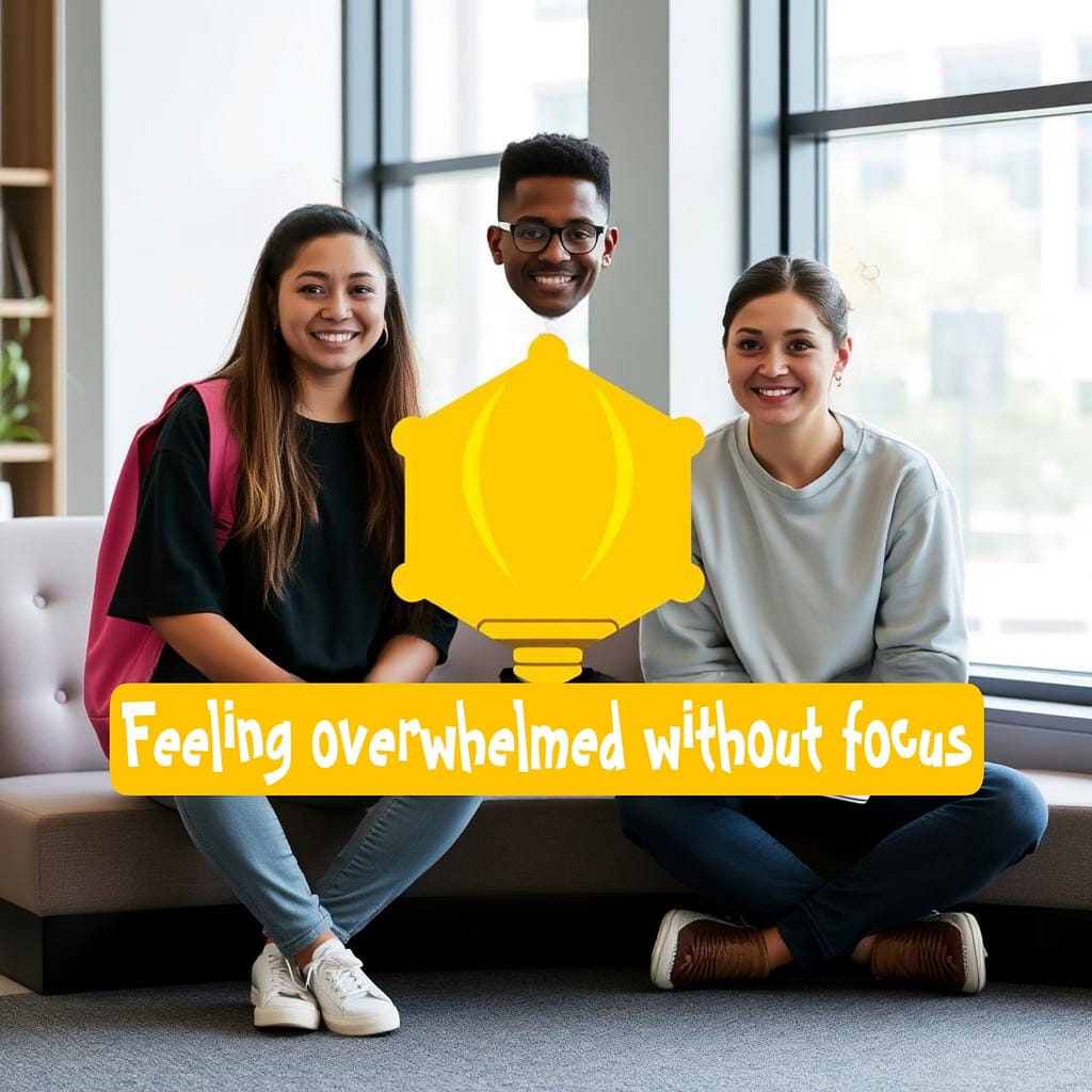Feeling overwhelmed without focus