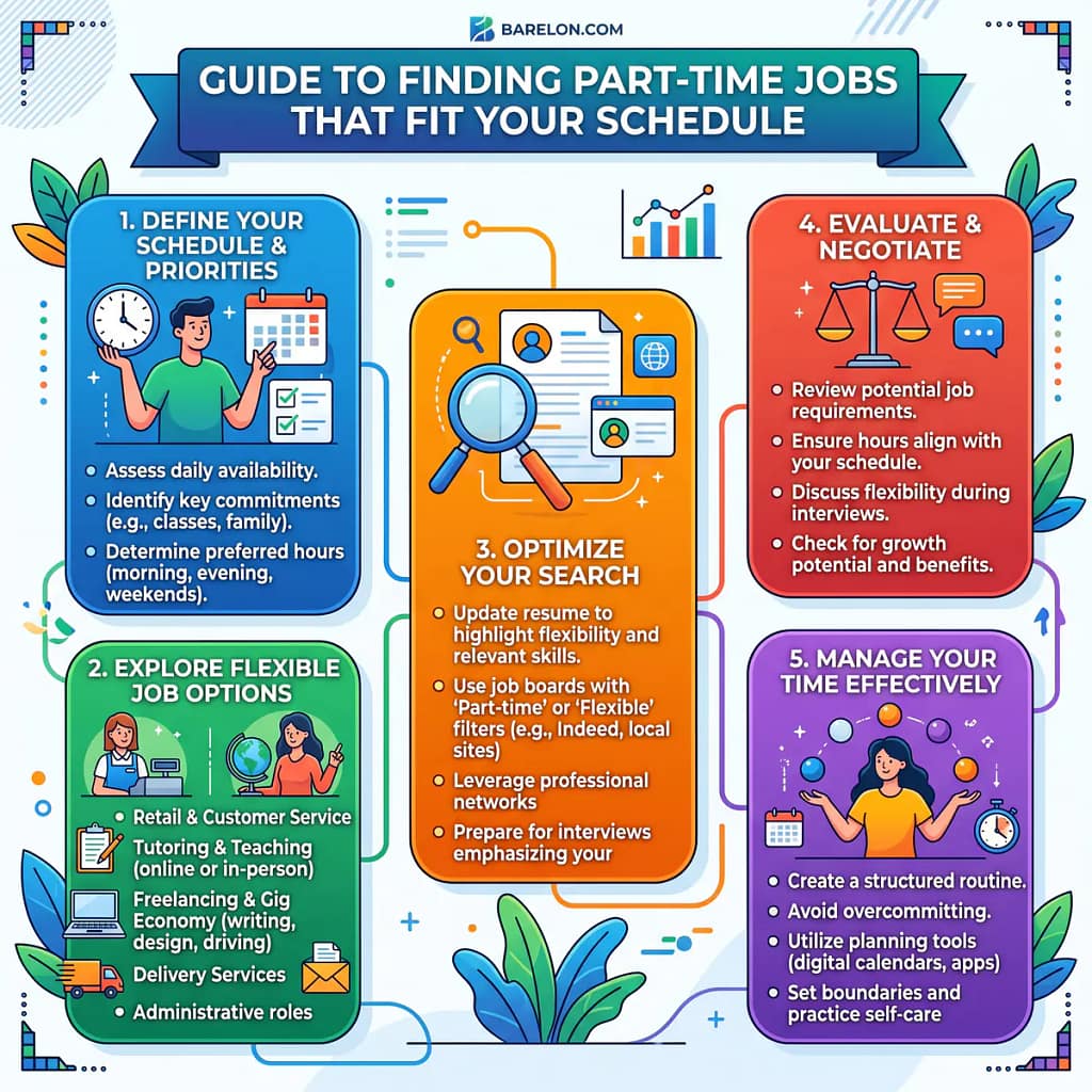Finding Part-Time Jobs That Fit Your Schedule