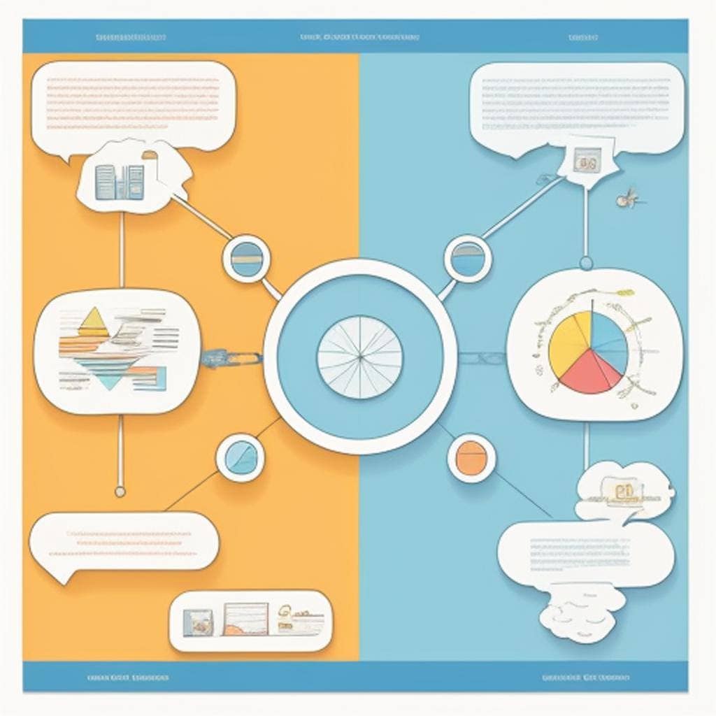 visual representation in the context of a key concept, idea or form. Diagrams, Charts and graphs, Illustrations and Drawings, Infographics, Maps, Mind Maps, Conceptual Models