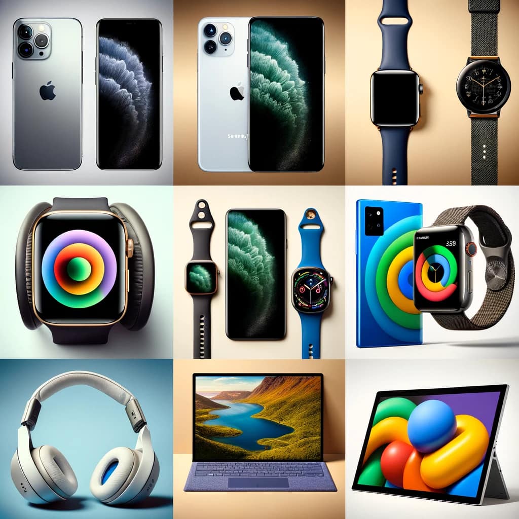 The latest electronic gadgets