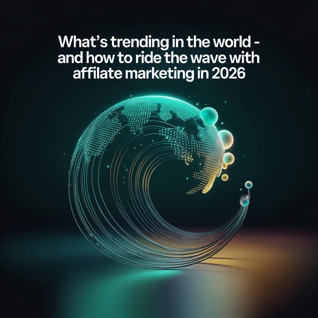 What’s Trending in the World – and How to Ride the Wave with Affiliate Marketing in 2026