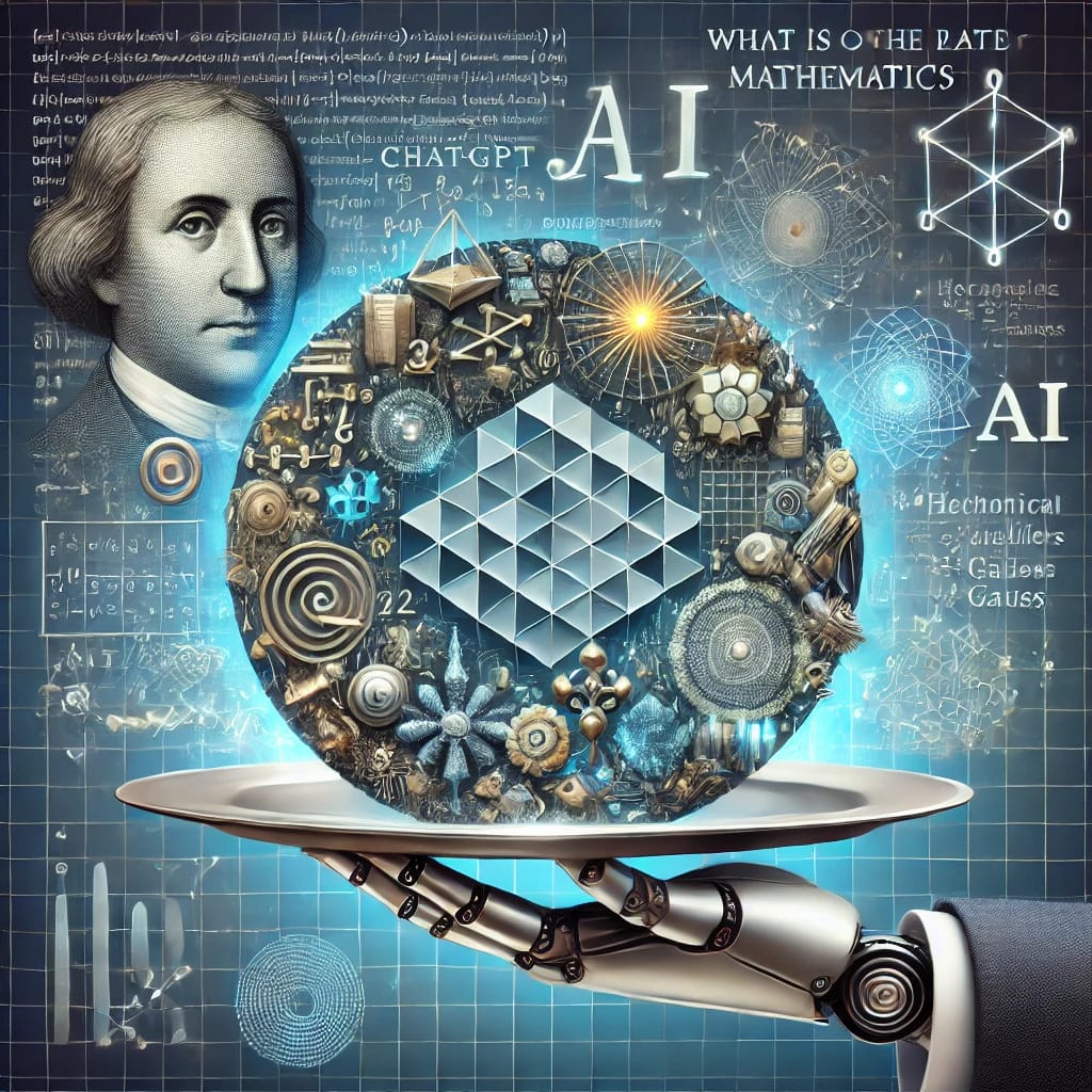 the visual representation of "What is on the plate of ChatGPT," depicting its vast array of mathematical and AI-focused capabilities.