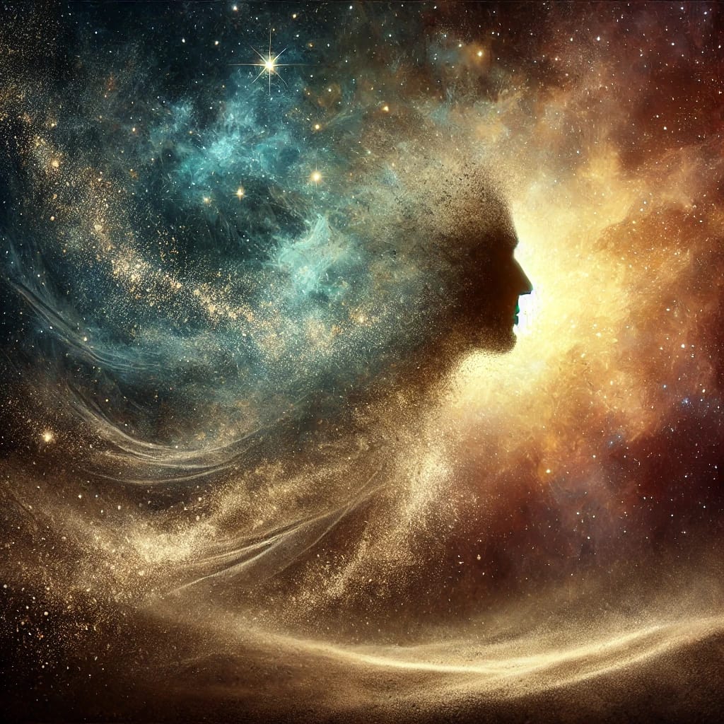 The connection between dust, ashes, and carbon