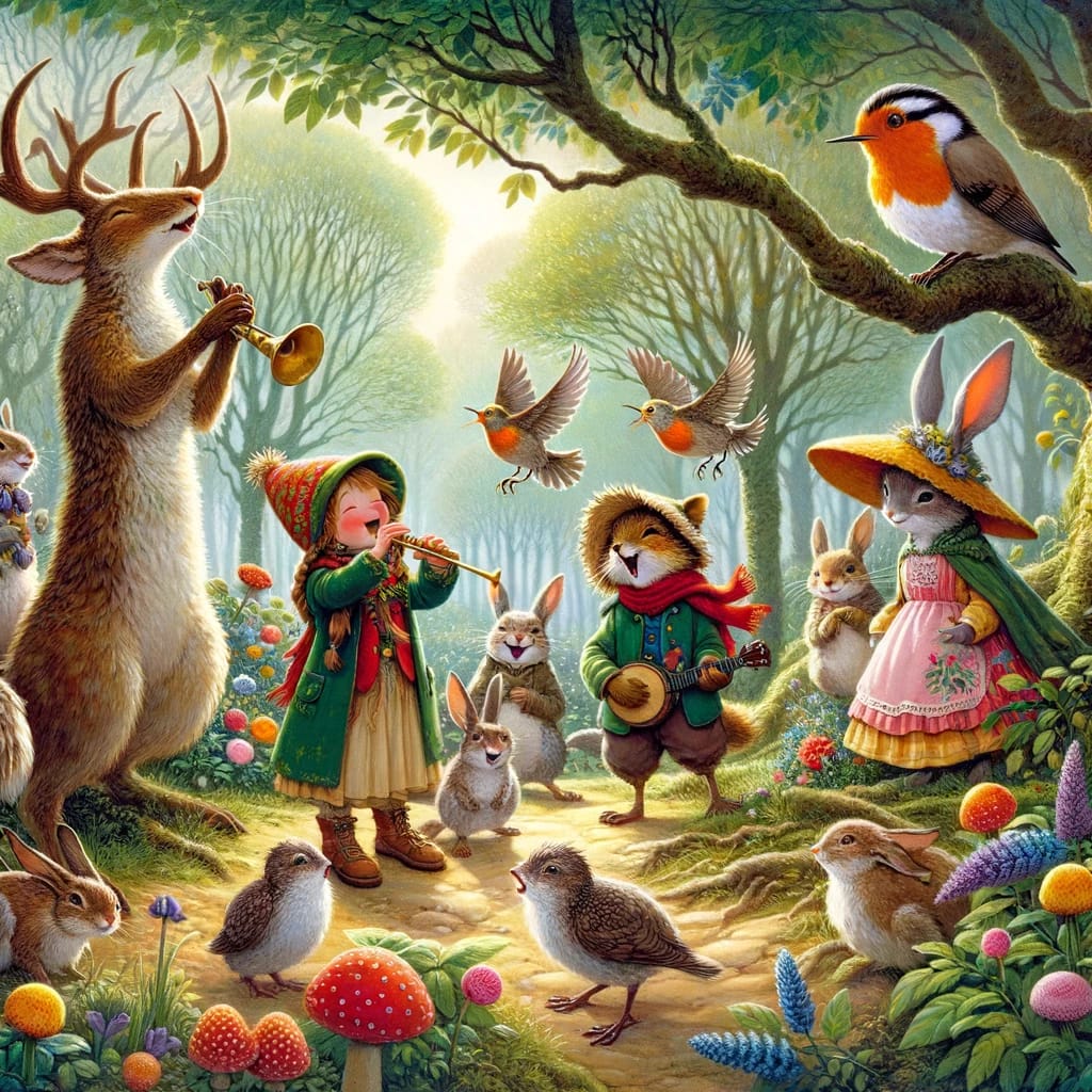 De vriendjes en de hulstboom