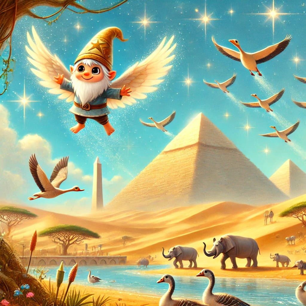 Pirrewits droomreis naar Egypte.