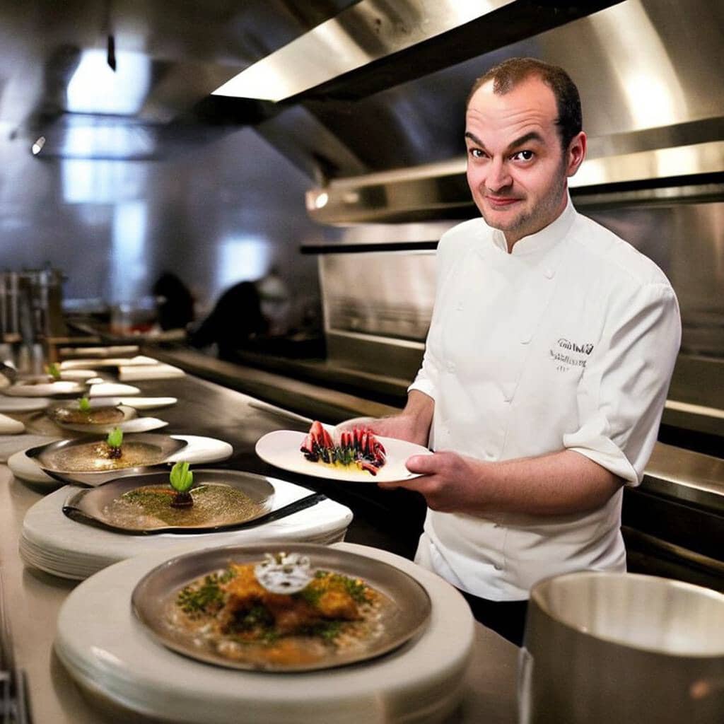 Daniel Humm: Chef Daniel Humm of Eleven Madison Park, which has been named the world's best restaurant, has been using AI to develop new menu items.