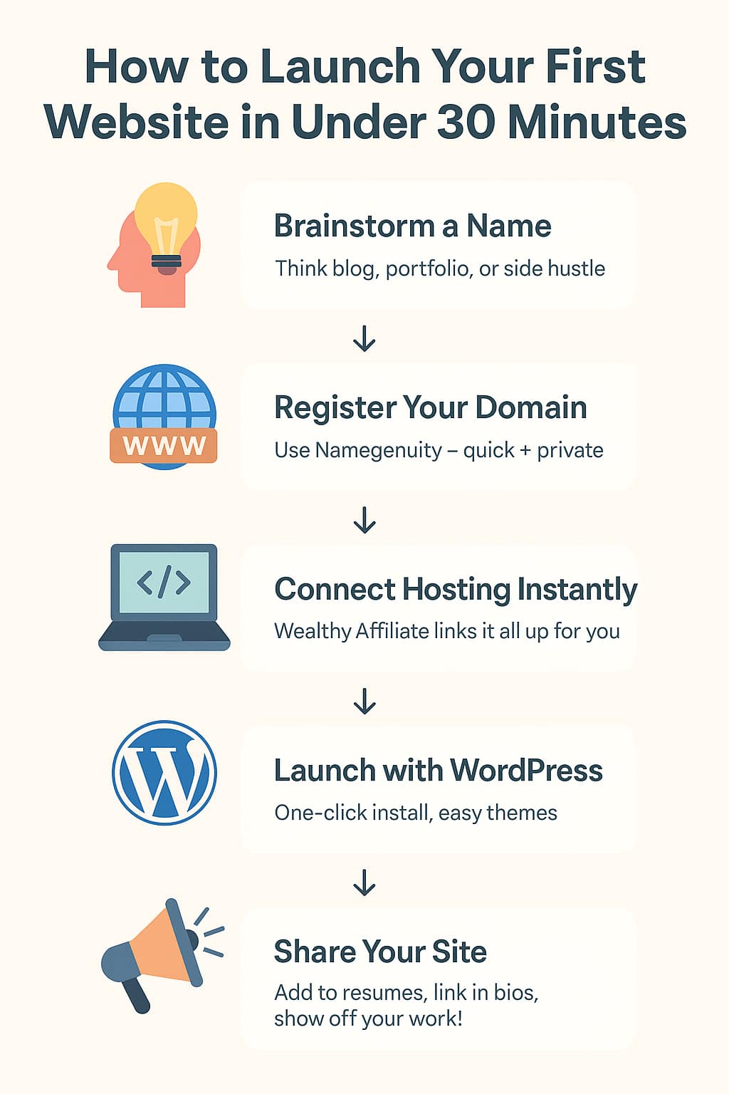How Students Can Launch Their First Website