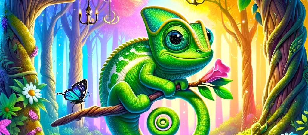 Het Betoverende Verhaal van Cammy de Kameleon