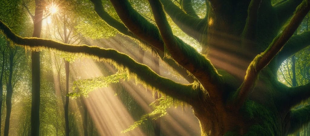 Pirrewitje ondekt een mooie groene hulstboom