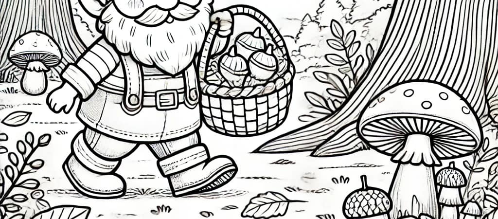 3 kleurplaatjes  voor de herfst