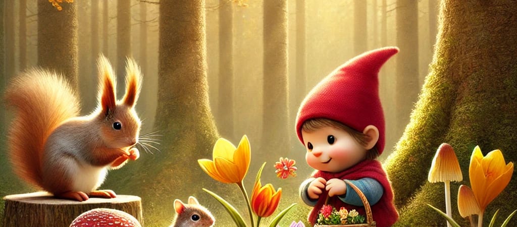 Herinnering aan oude vriendjes in het bos
