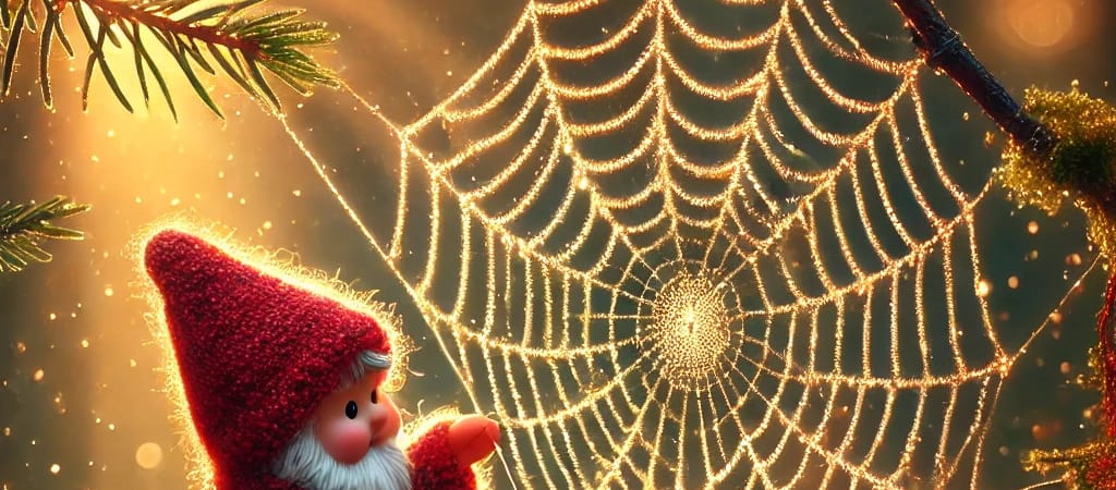 Pirrewitje en de glinsterende spinnenwebben