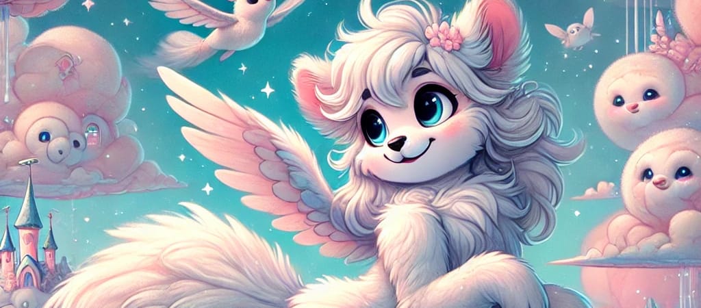Fluffy’s grillige reizen in wolkenland